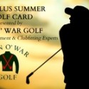 Cumulus Summer Golf Card presented by Man O’ War Golf The Golf Improvement & Clubfitting Experts